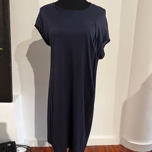 Jil Sander T- Shirt Dress Navy Blue